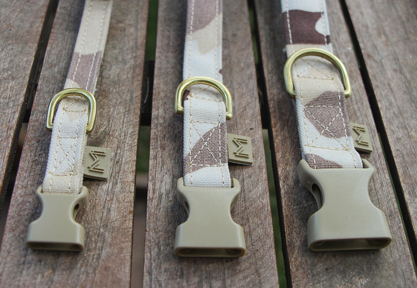 Camouflage Patterned Adjustable Dog Collar