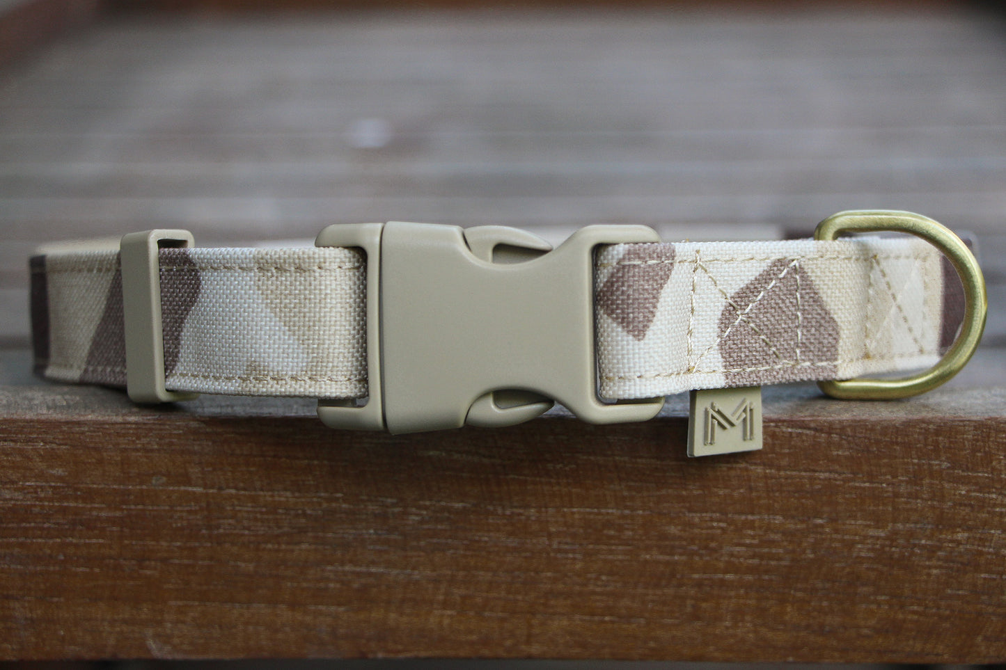 Camouflage Patterned Adjustable Dog Collar