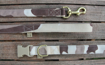 Camouflage Patterned Adjustable Dog Collar